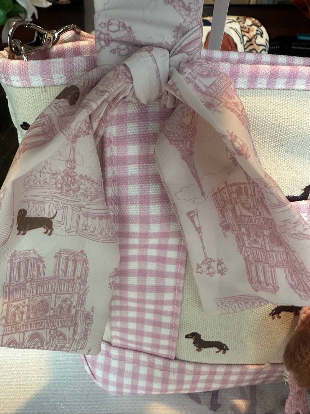 Madden Girl Brown Dachshund Tote Purse with Keychain Accessories- NWT - Picture 11 of 11
